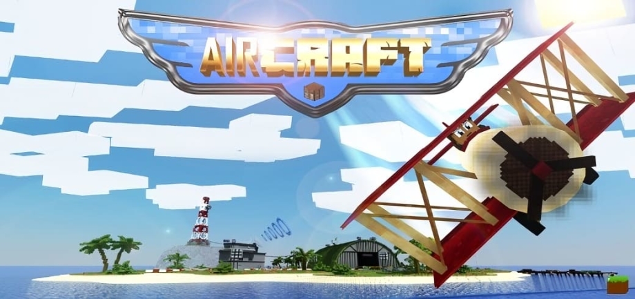 Thumbnail: AirCraft - Plane Minecraft Bedrock Mod