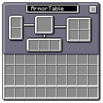 Armor Table UI