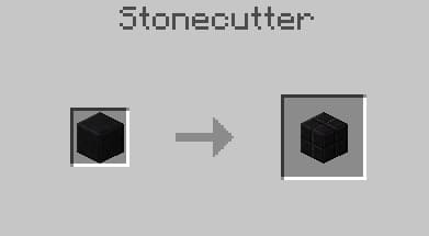 Cut Polished Dead Sculk Block Stonecutter Recipe