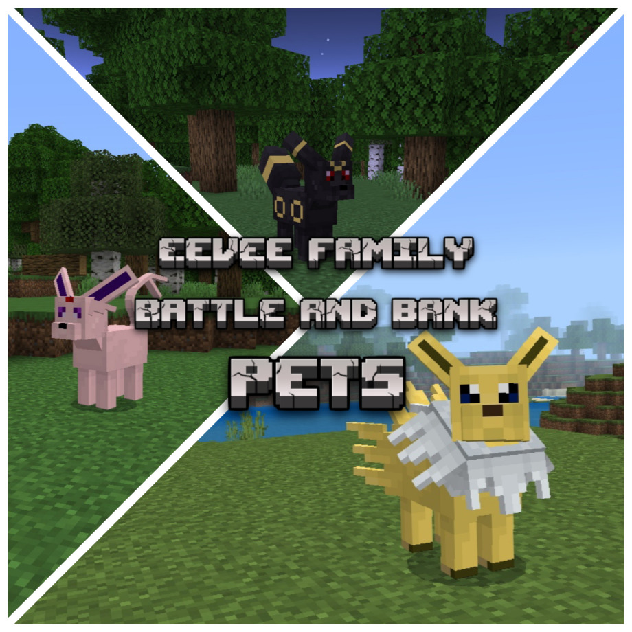 Thumbnail: Eevee Family Battle and Bank Pets (Espeon, Umbreon and Jolteon Update)
