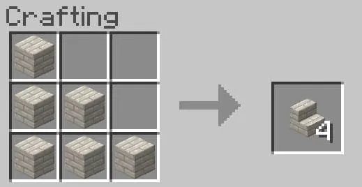 End Wood Stairs Recipe