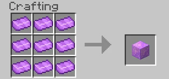 Enderite Block Recipe