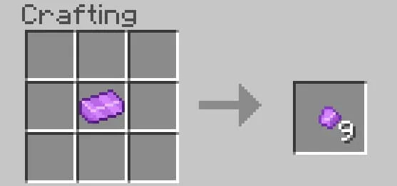 Enderite Nuggets Recipe