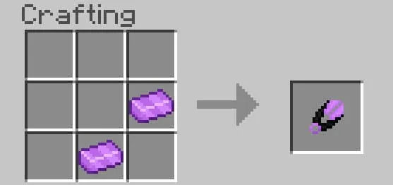Enderite Shears Recipe