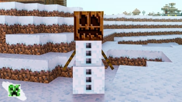 Improved Snow Golem texture