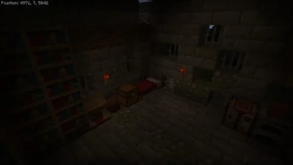 Abandoned Cabin Inside Structure