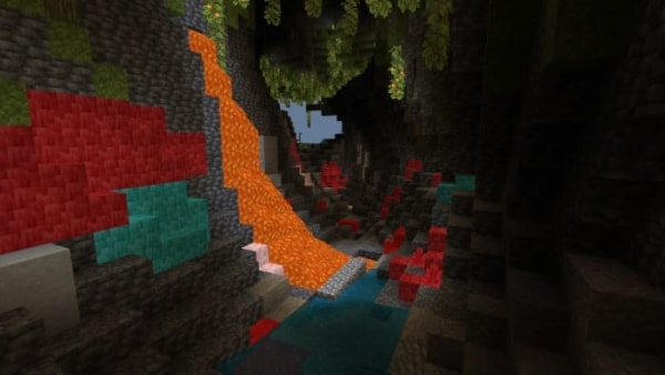 Crystal Caves Biome