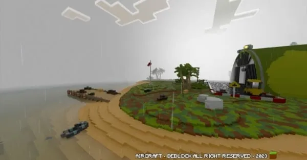 Base on the island