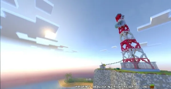 Tower on the island