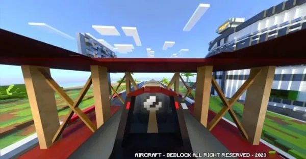 Biplane flight