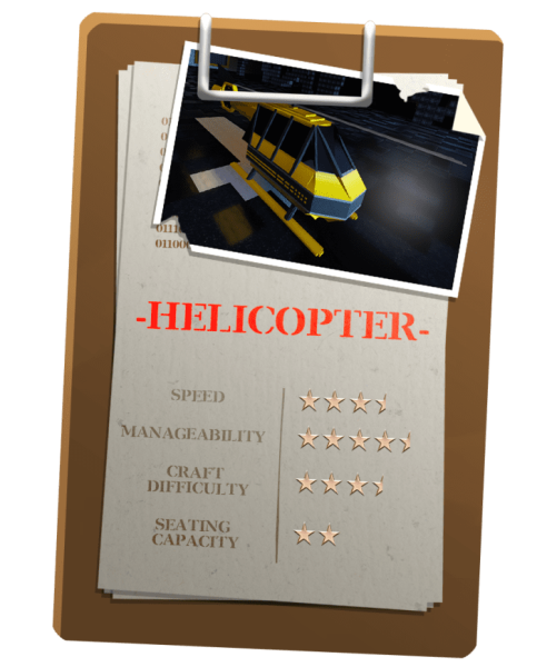 Helicopter plane description
