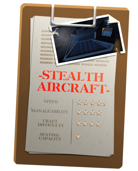 Stealth Aircraft plane description