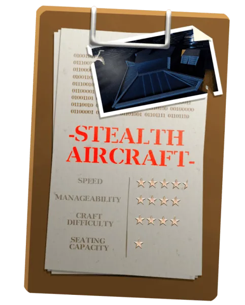 Stealth Aircraft plane description