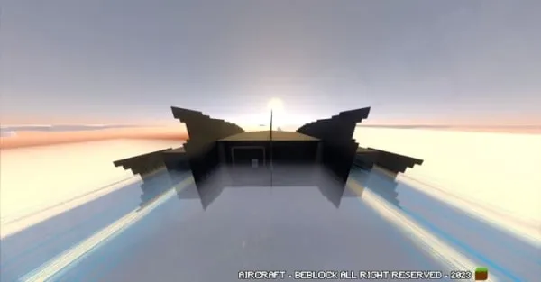 Flight of the stealth aircraft