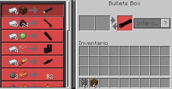 Bullets Box UI