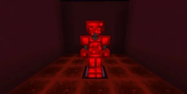Glowing Redstone Armor
