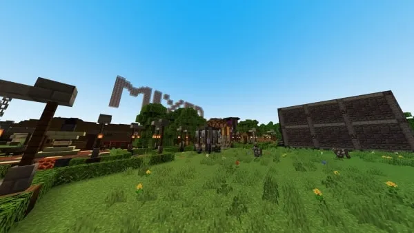 Screenshot with Clever shader at the day