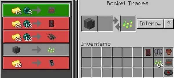 Rocket trades