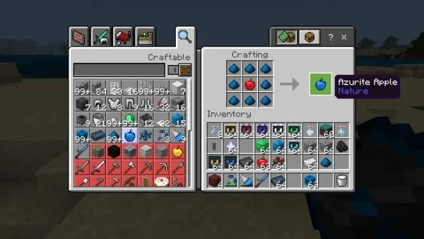 Azurite Apple Recipe