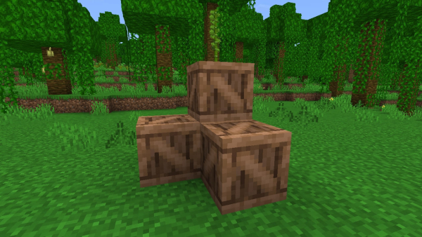 Pile of Jungle Wood Crate