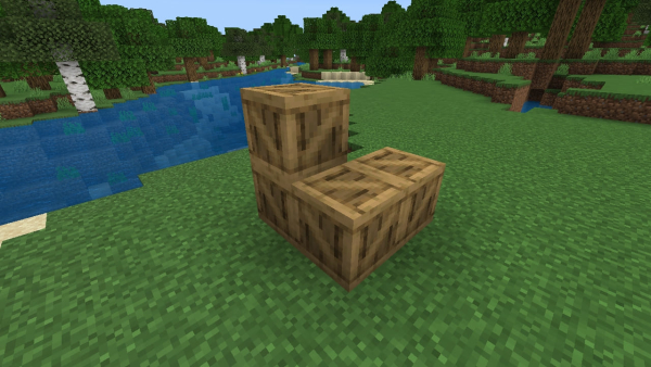 Pile of Oak Wood Crate