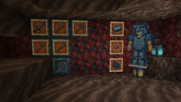 Platinum Ore, Ingot, Tools and Armor