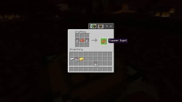 Duplicating Copper Ingot