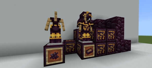 Updated Netherite Armor, items and blocks textures