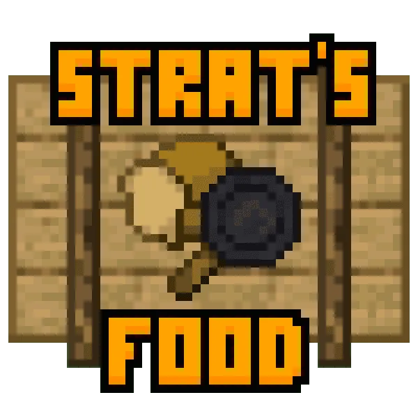 Strat's Food Expansion Logo