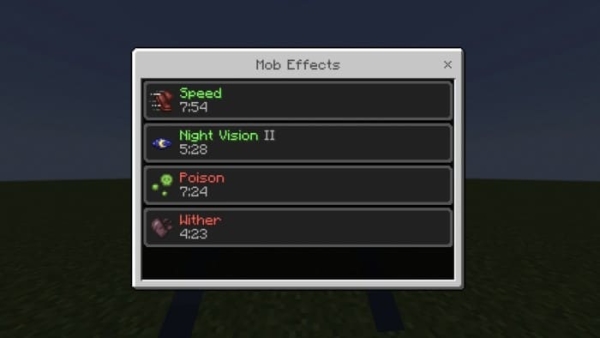 Potion Effect Colors: Screenshot