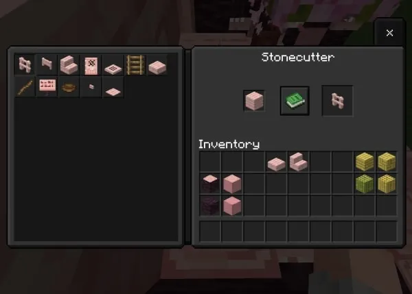 Cherry Wooden Block Recipes from Cherry Planks