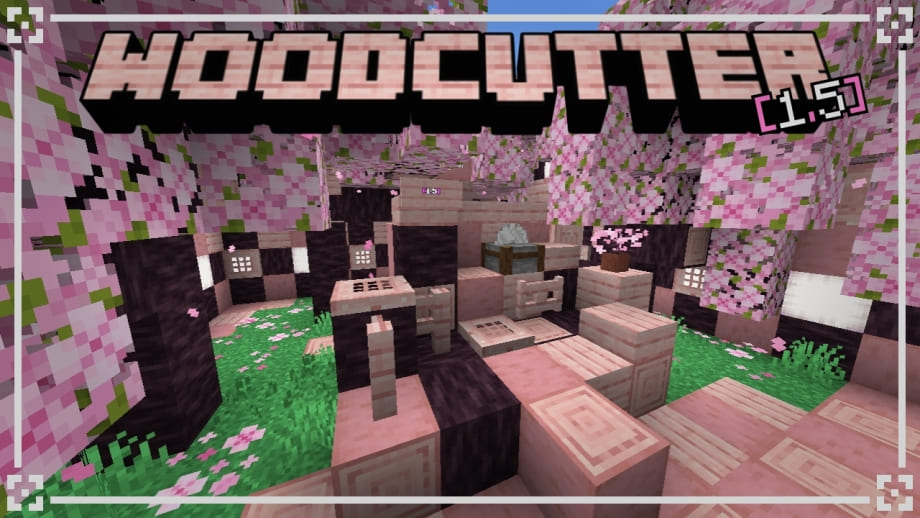 Thumbnail: Woodcutter [1.5] | Wood Related Stuff on a Stonecutter ¦ New 1.20 Update! (Cherry Blossom and Bamboo!)