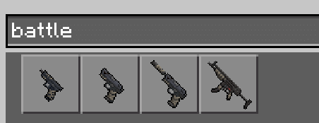 Guns from the Battle Edition