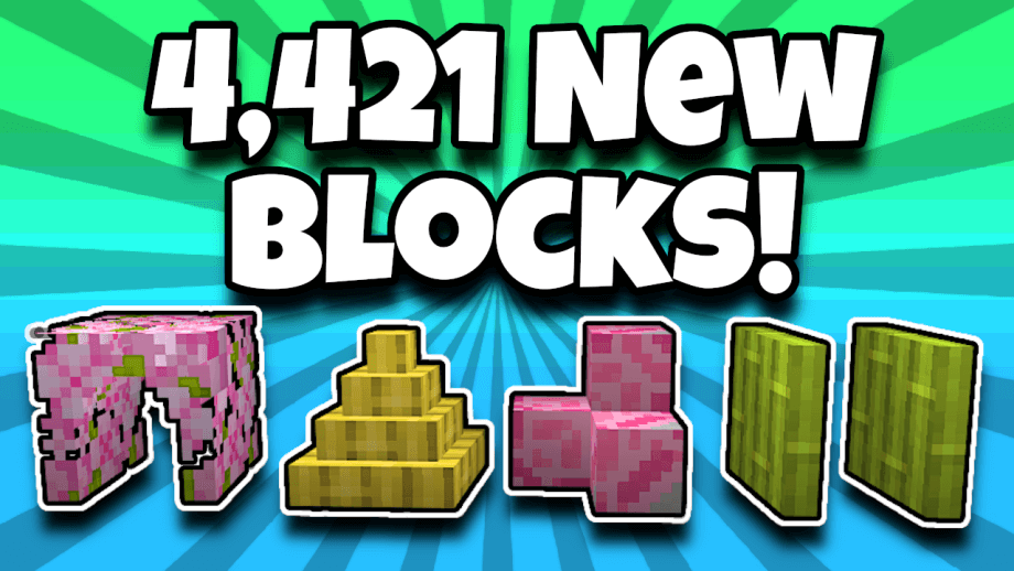 Addons and Mods with Blocks for Minecraft PE 1.20.0