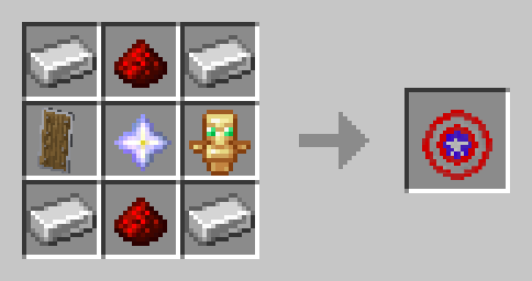 Craft recipe for Shield.