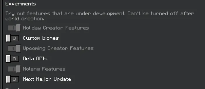 Required Experiments for Divine Dimension Addon (Variant 2)