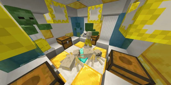 Spiders and Zombies in Divine Dimension Temple