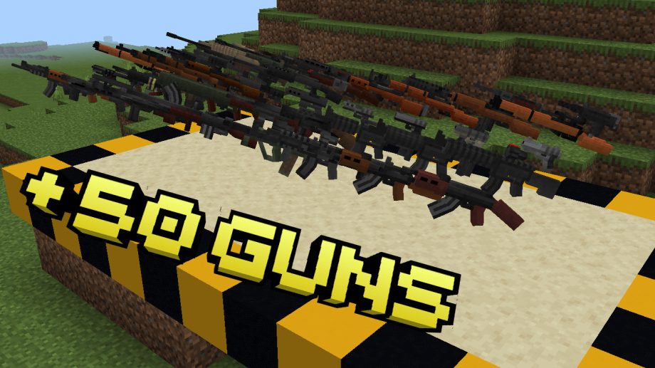 GUN Addon for Minecraft