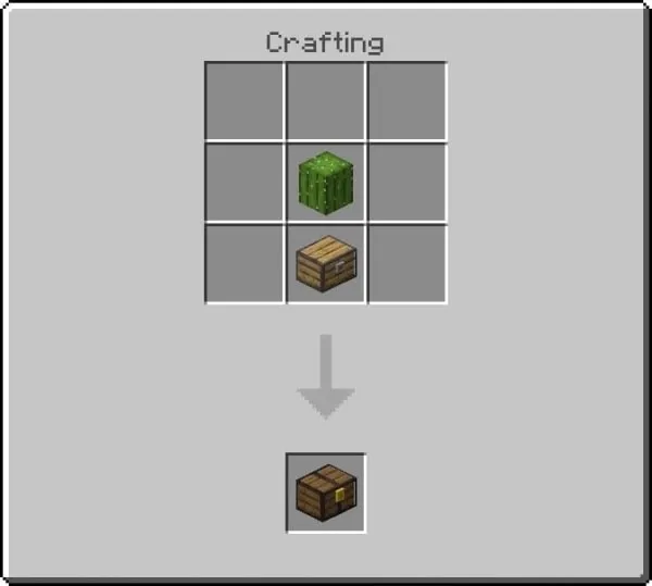 Cacti cosmetic chest recipe