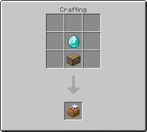 Diamond cosmetic chest recipe