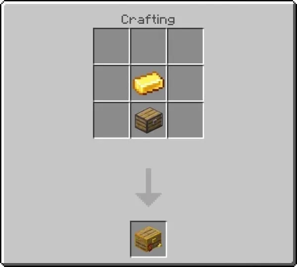 Golden cosmetic chest recipe