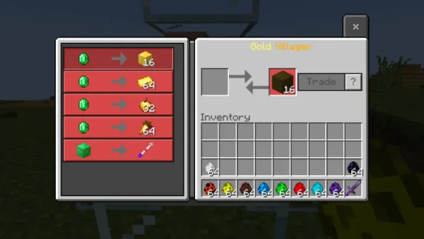 Gold Villager trades