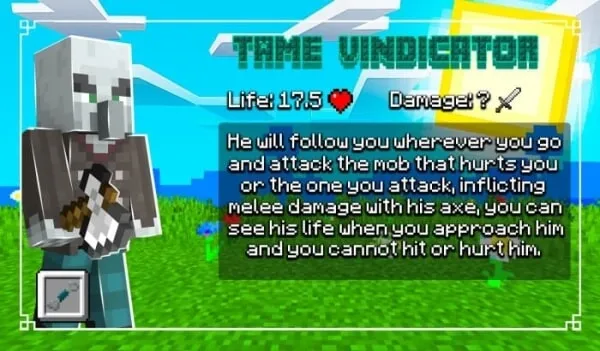 Tame Vindicator