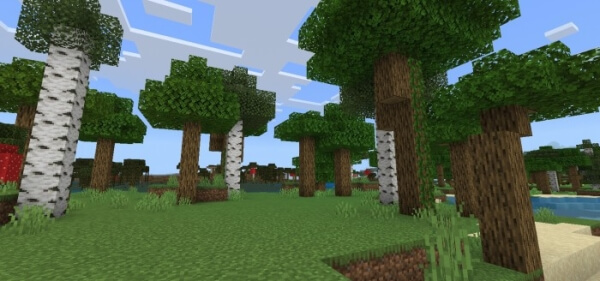 Taller tree variants: screenshot.