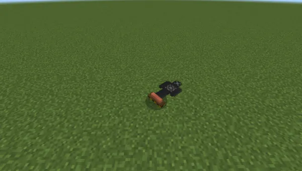 The fallen Target dummy