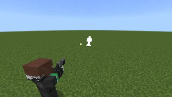 A shot at the Target dummy