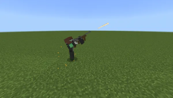 Thompson submachine gun shoot