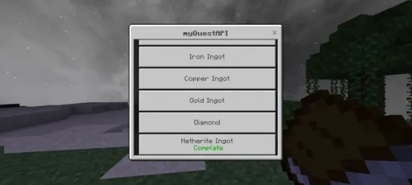 myQuestAPI UI Screenshot 2