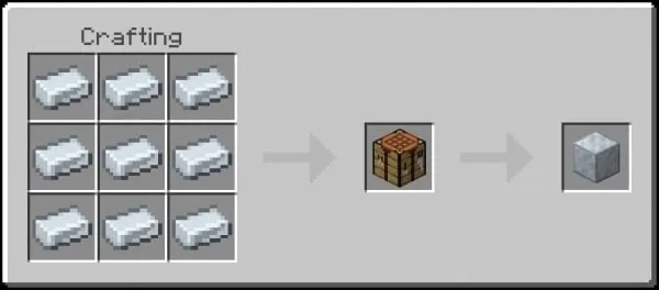 Block of Zinc Recipe