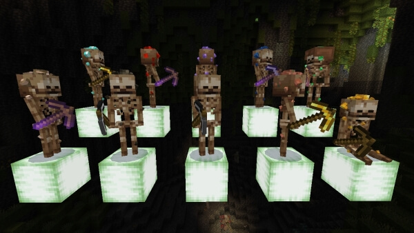 Screenshot of Miners Skeletons.